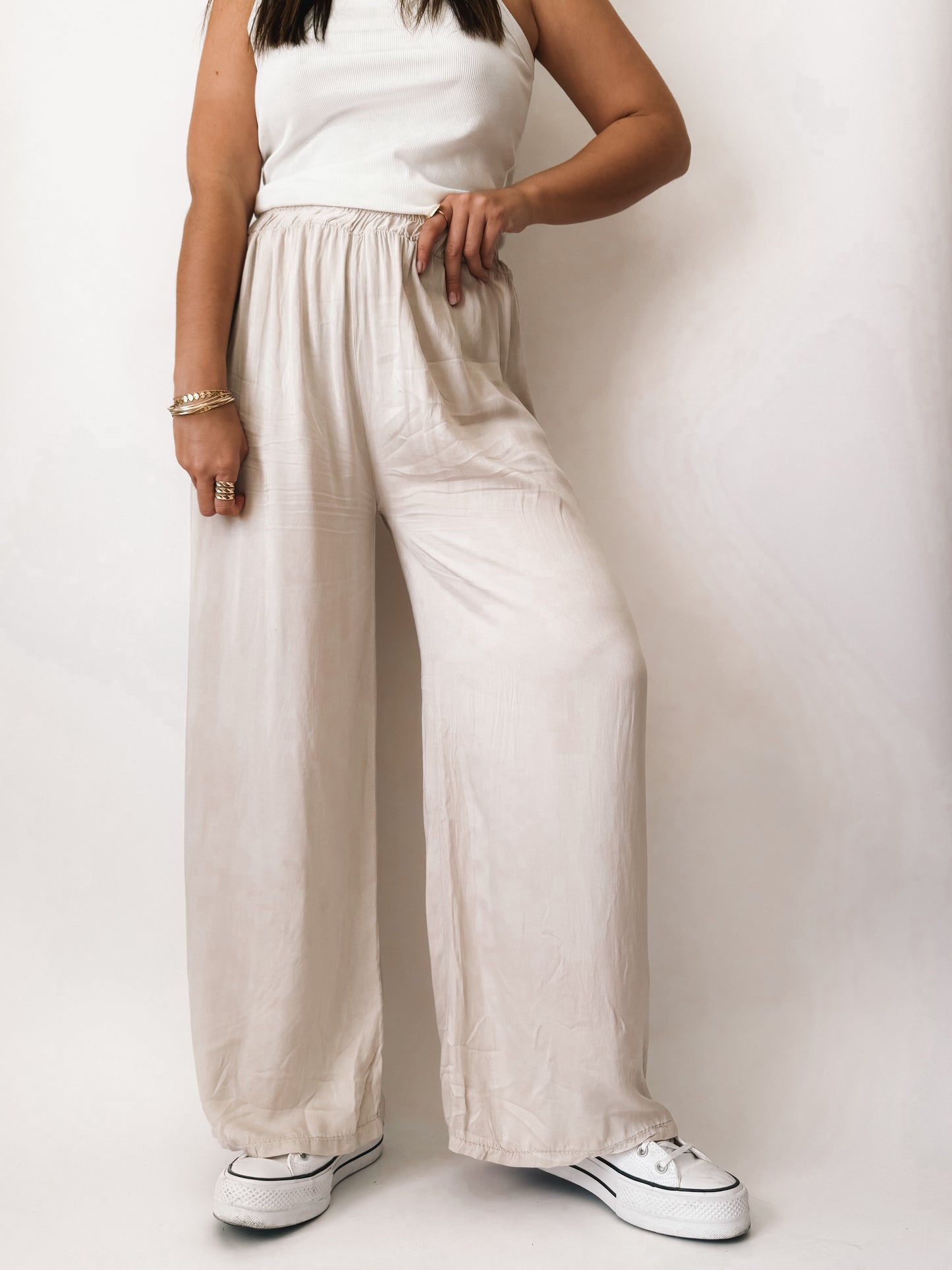 Pantalon Carmen Beige - Anemone Store