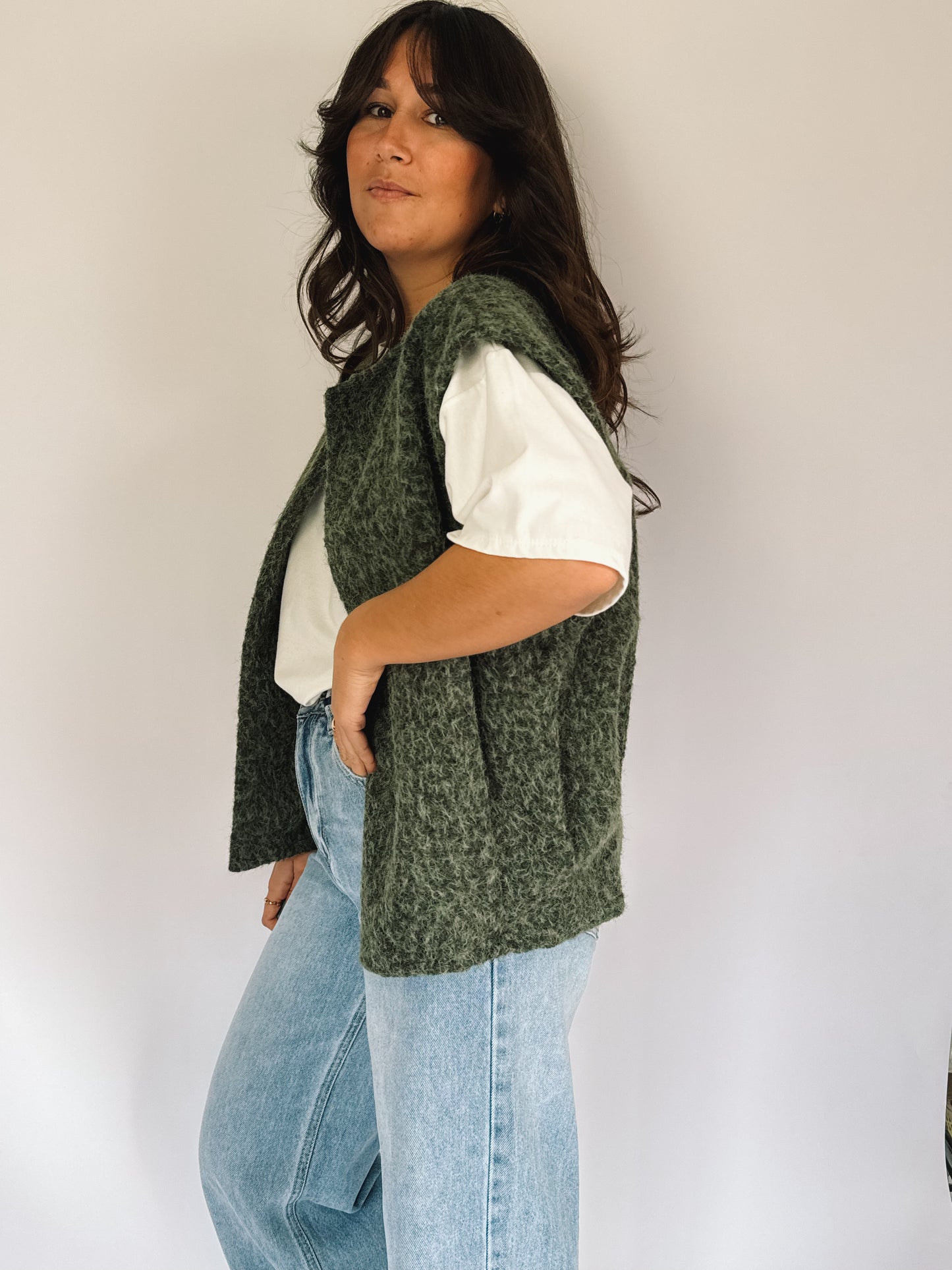 Michelle Sans manche Kaki - Anemone Store