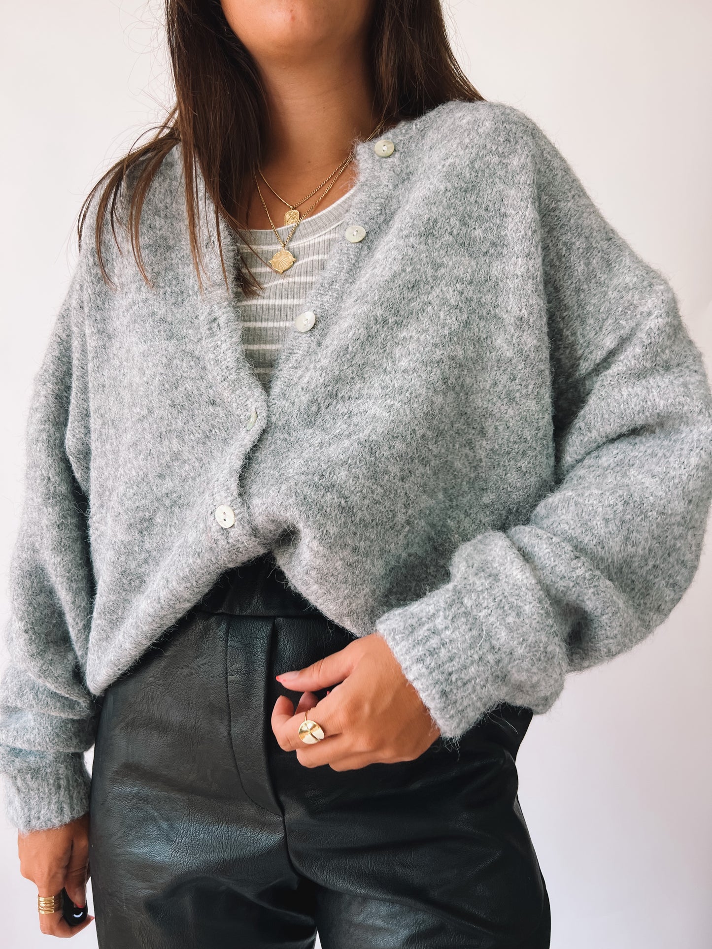 Gilet Gaspard Gris - Anemone Store
