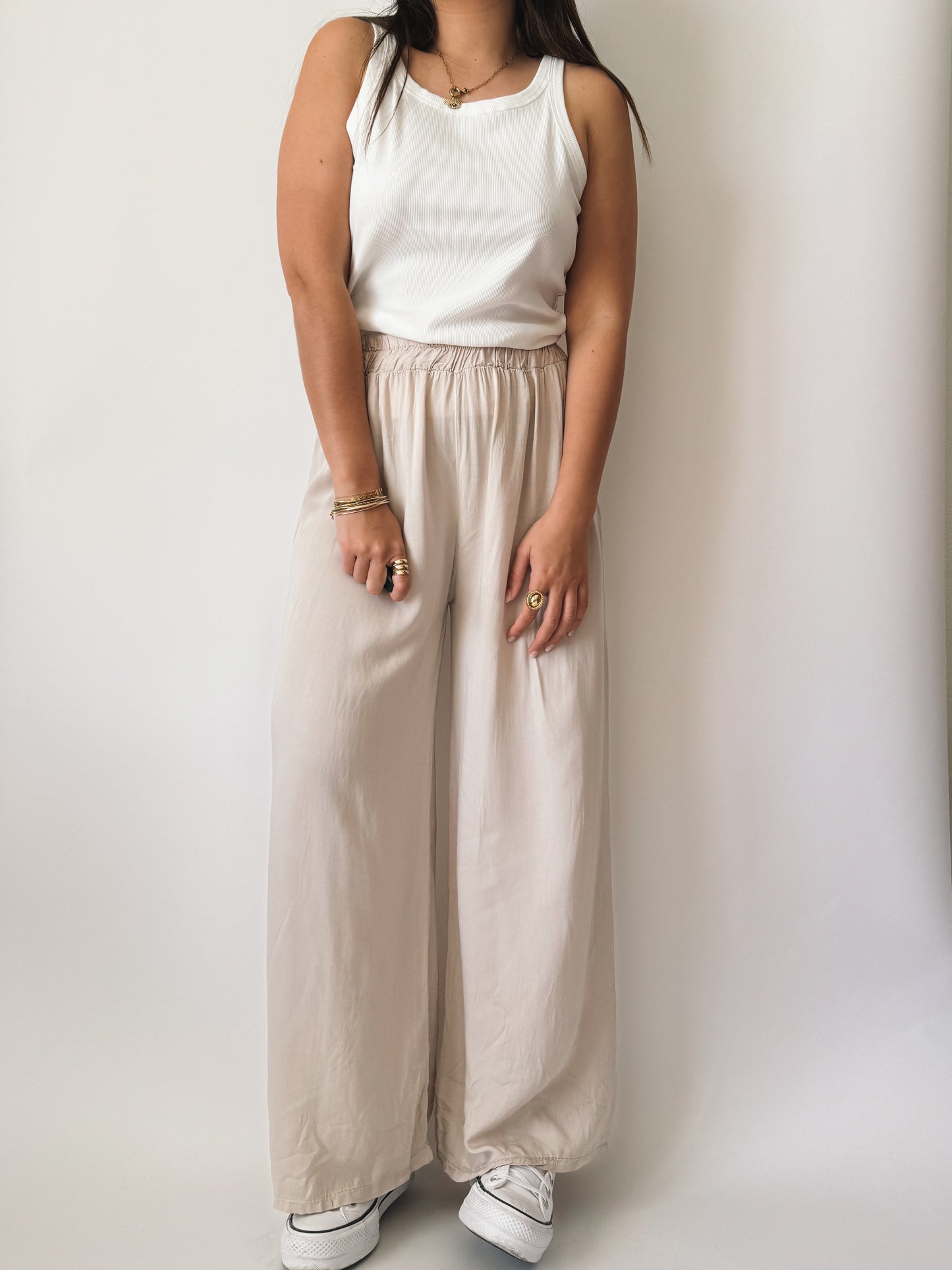 Pantalon Carmen Beige - Anemone Store