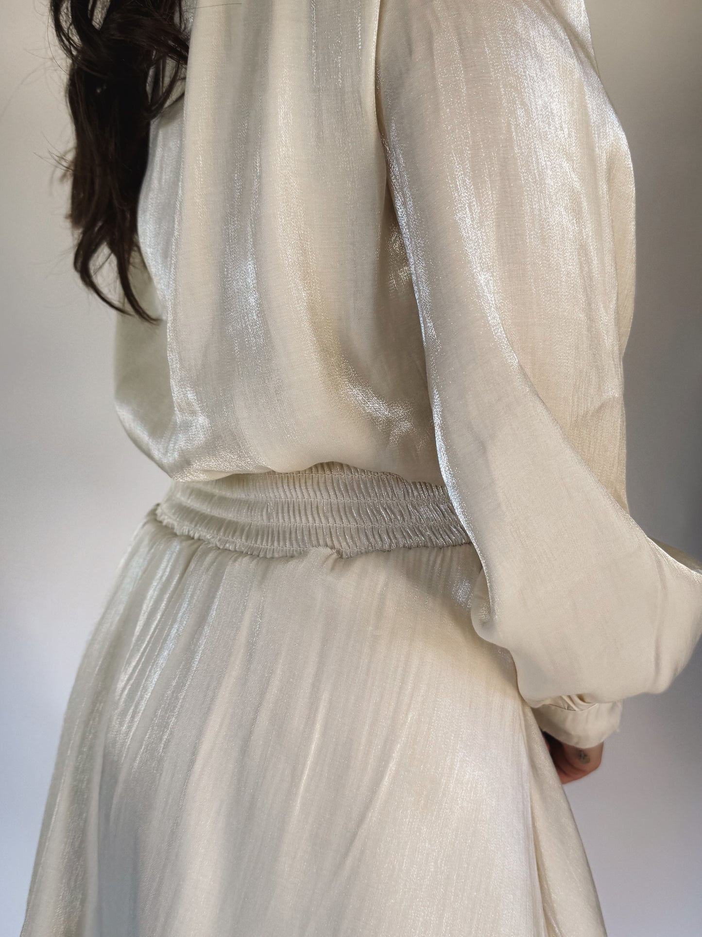 Robe Charlotte Ecrue