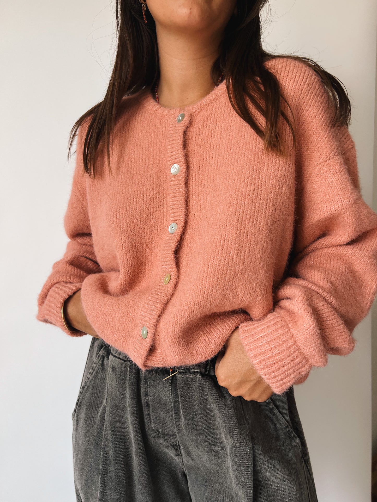 Gilet Gaspard Rose - Anemone Store
