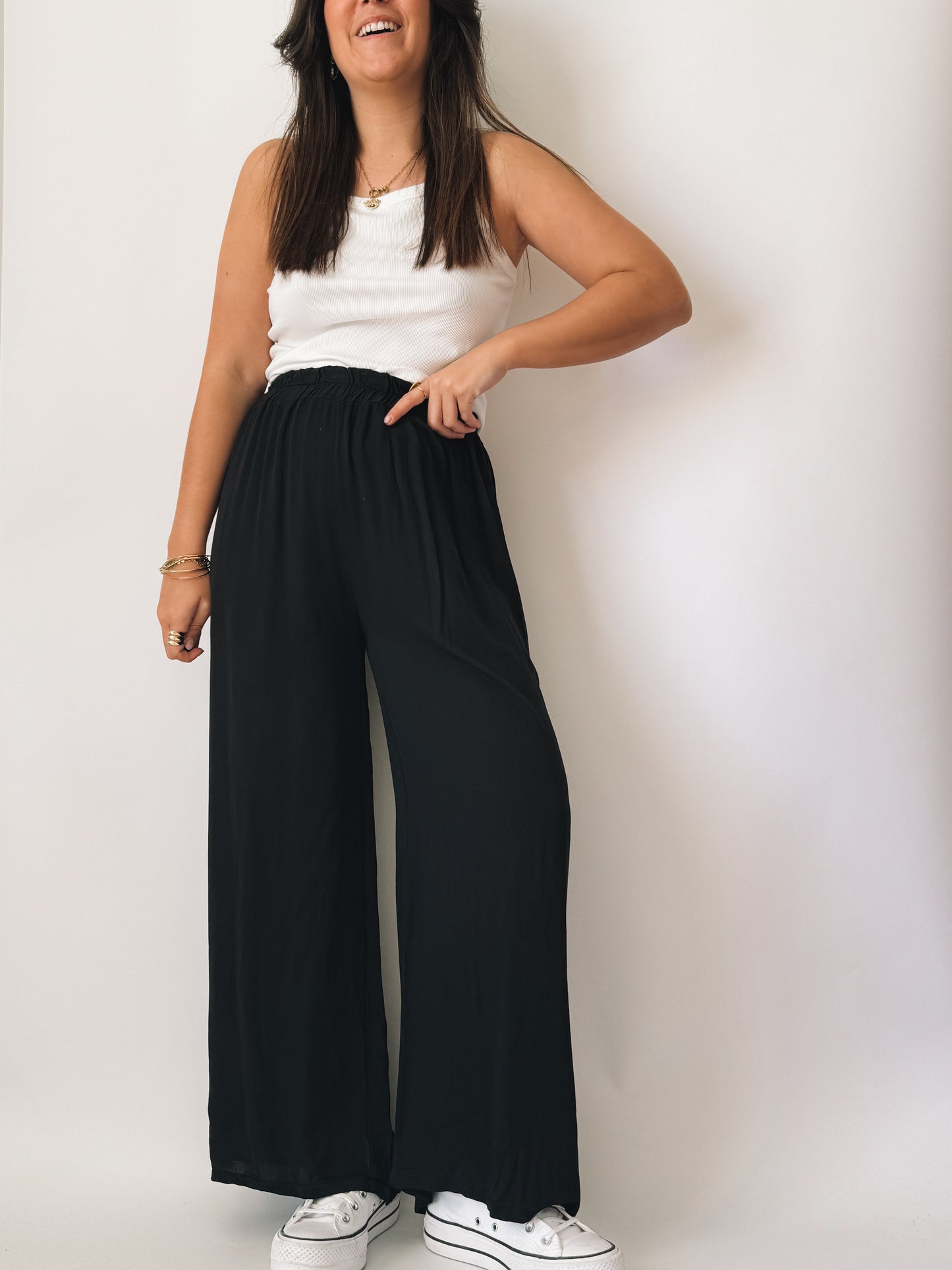 Pantalon Carmen Noir - Anemone Store