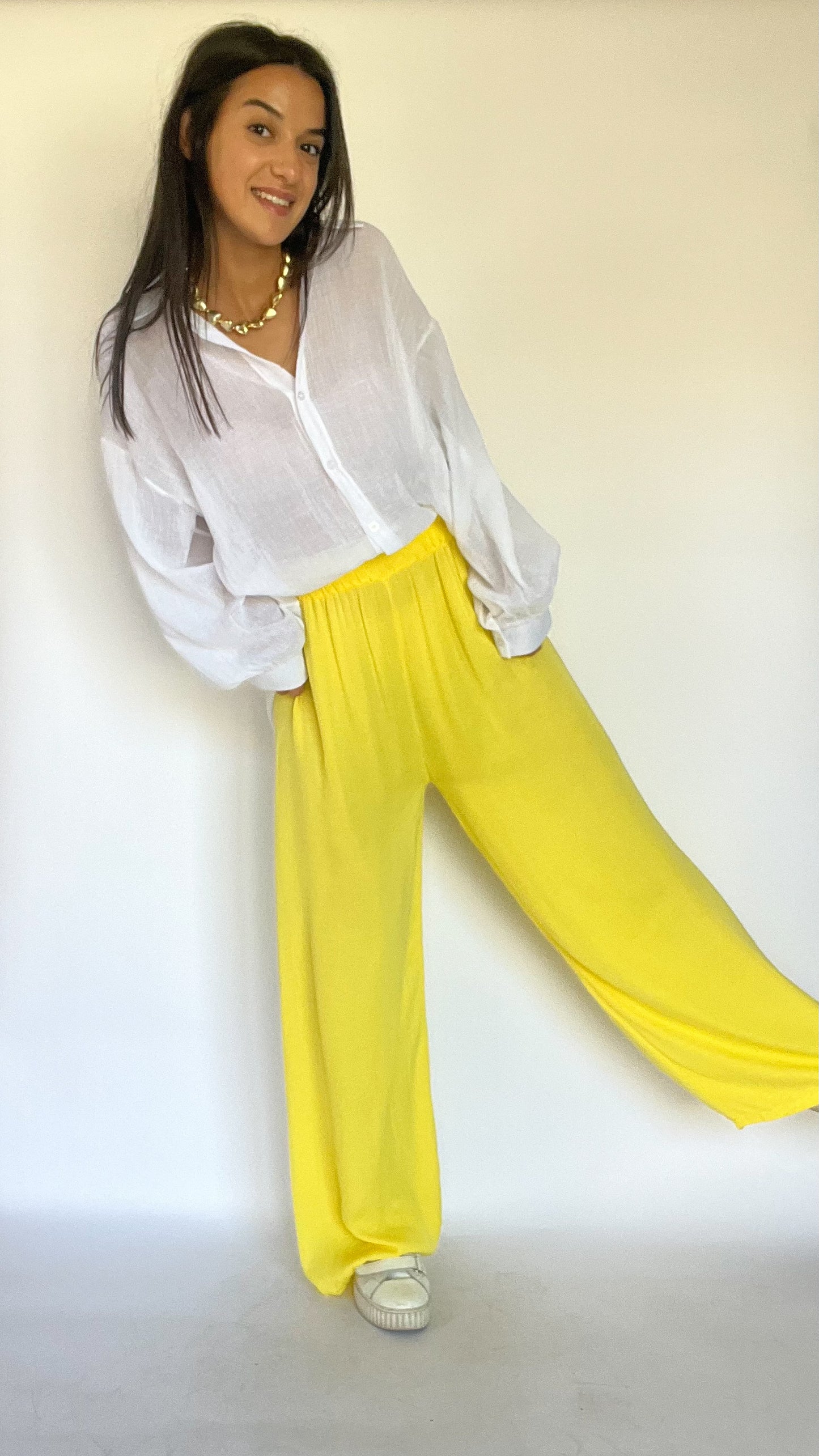 Pantalon Carmen Jaune