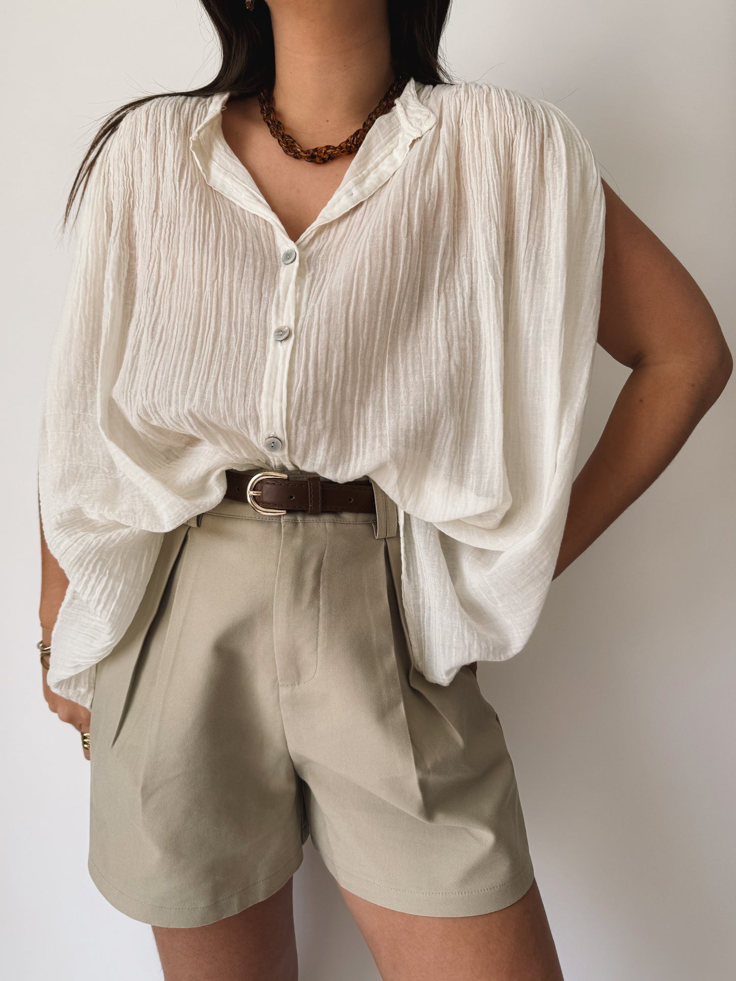 Chemise Suzanne Ecrue - Anemone Store