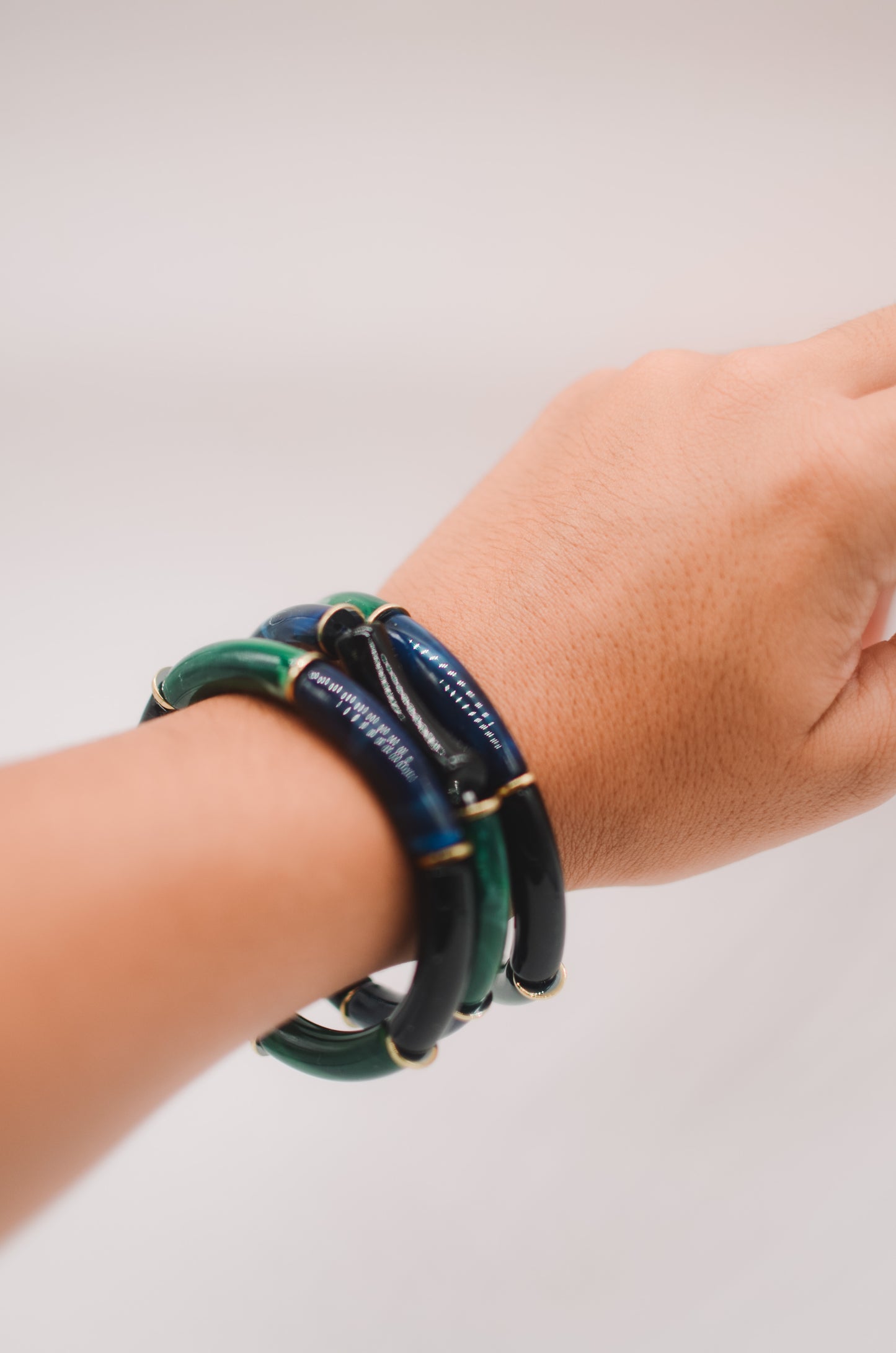 Bracelet tube Marine