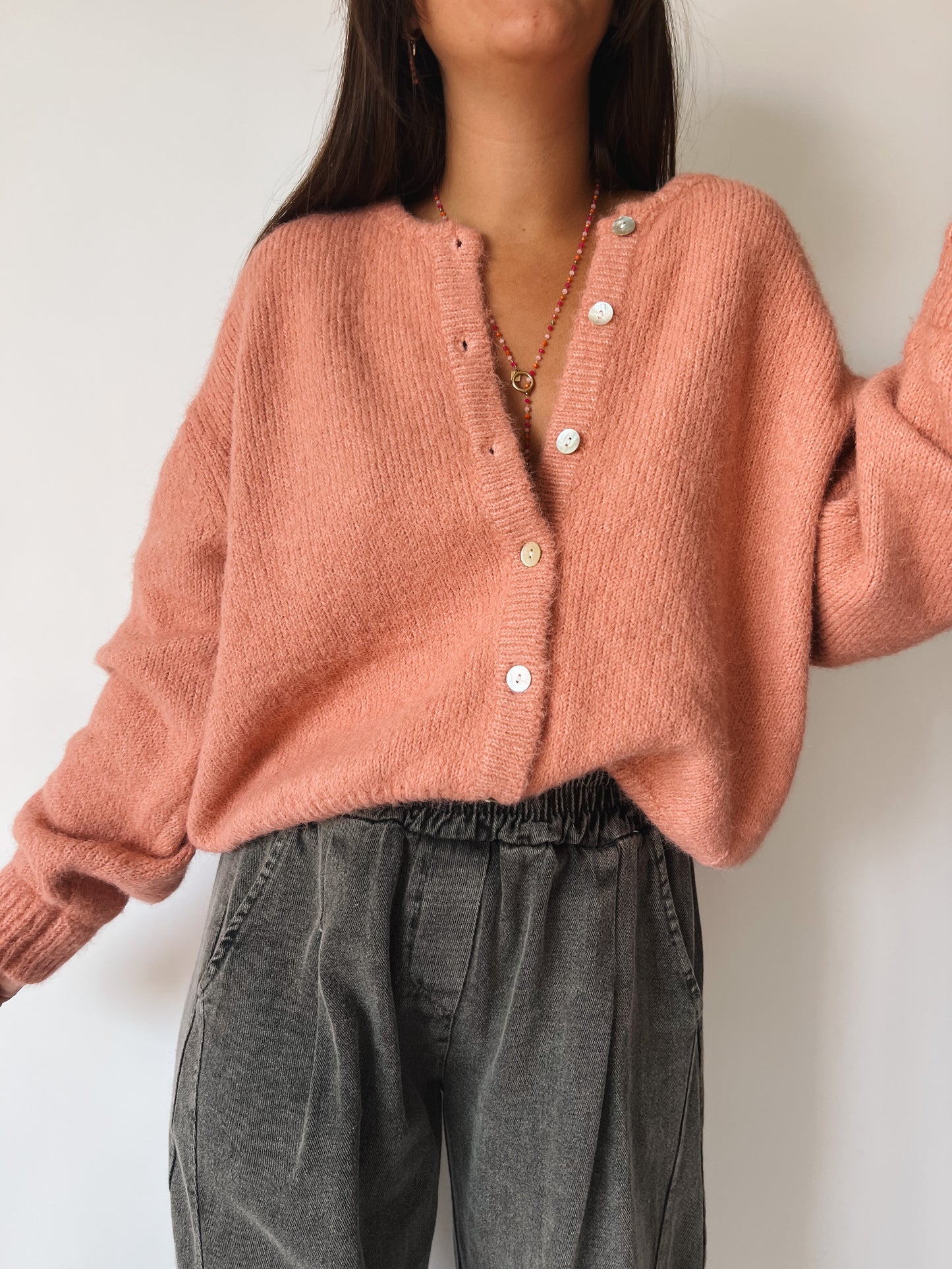 Gilet Gaspard Rose - Anemone Store