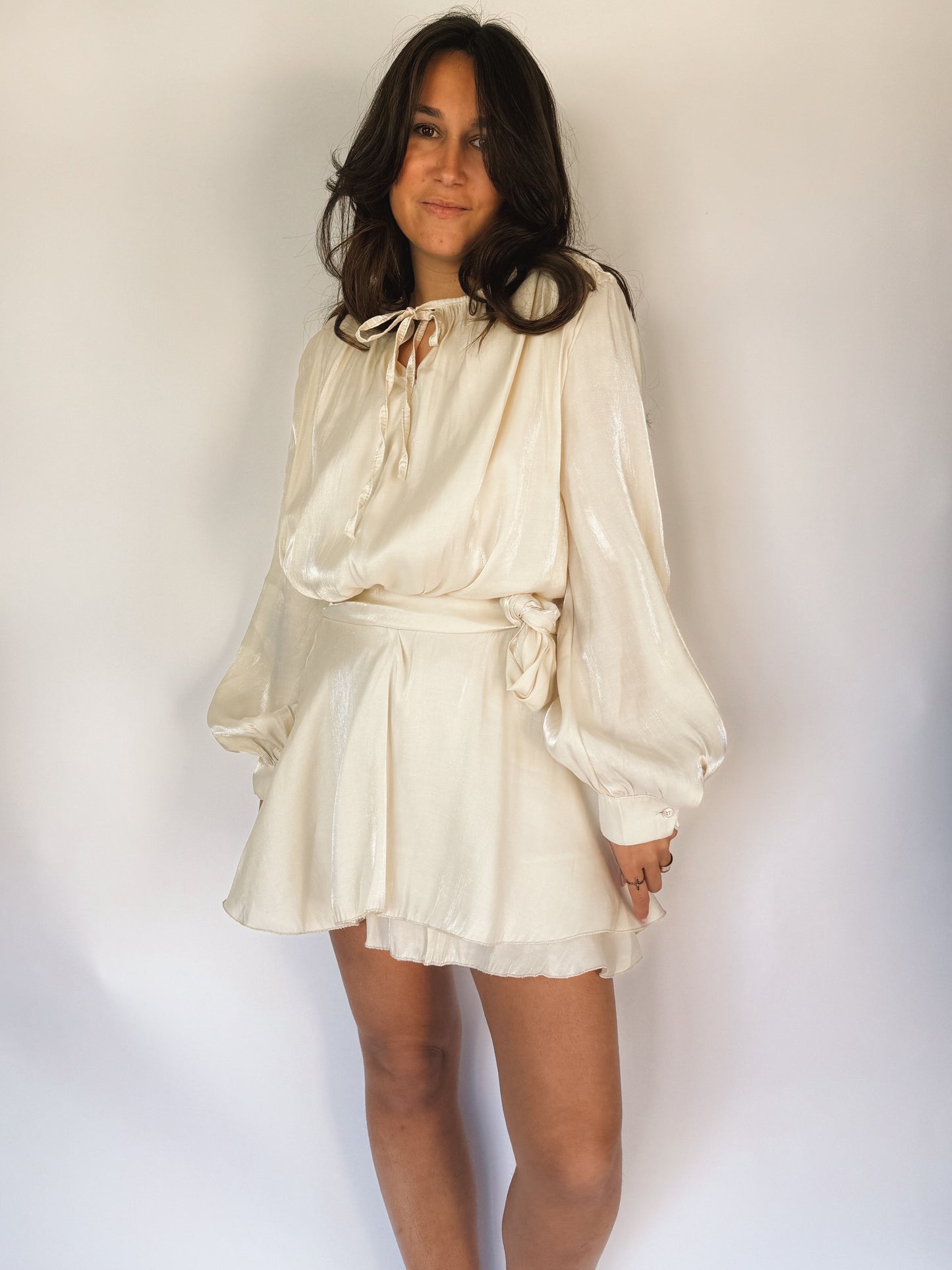 Robe Charlotte Ecrue