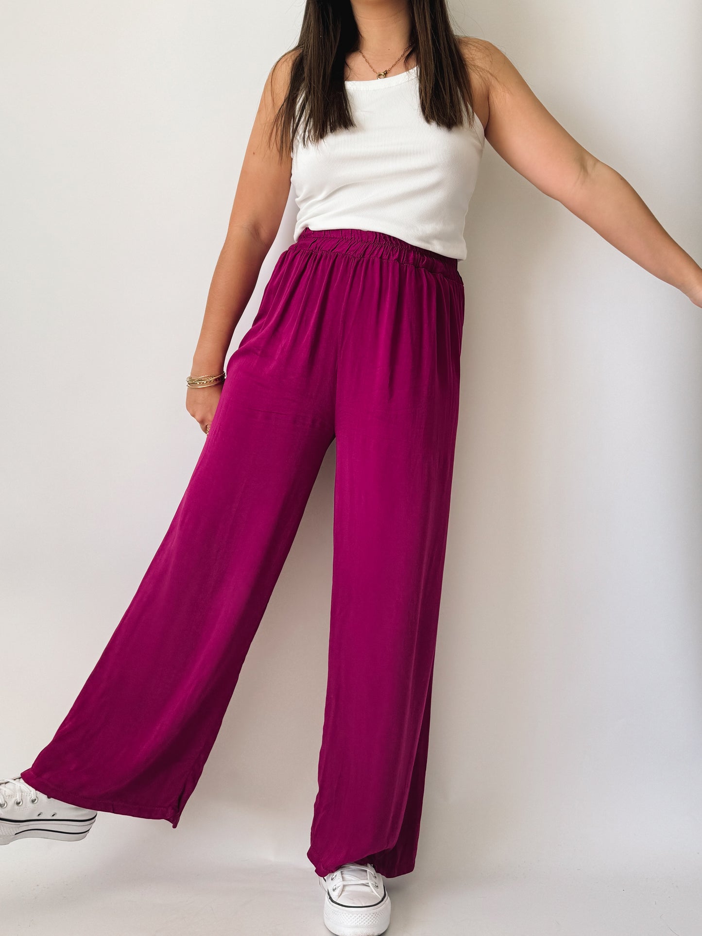 Pantalon Carmen Magenta - Anemone Store