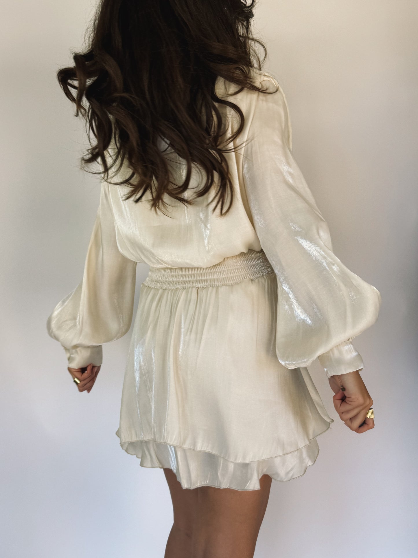Robe Charlotte Ecrue