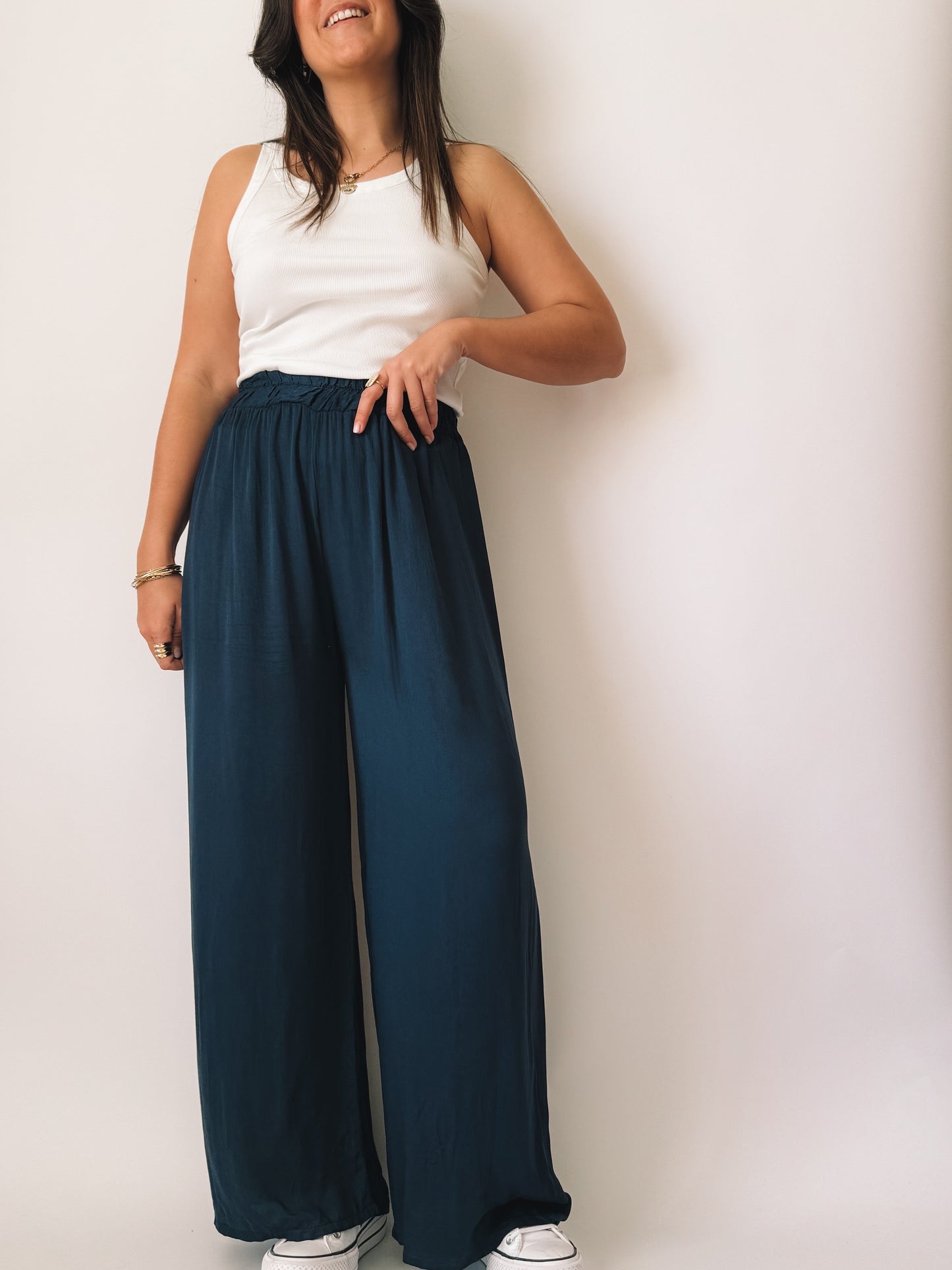 Pantalon Carmen Marine - Anemone Store