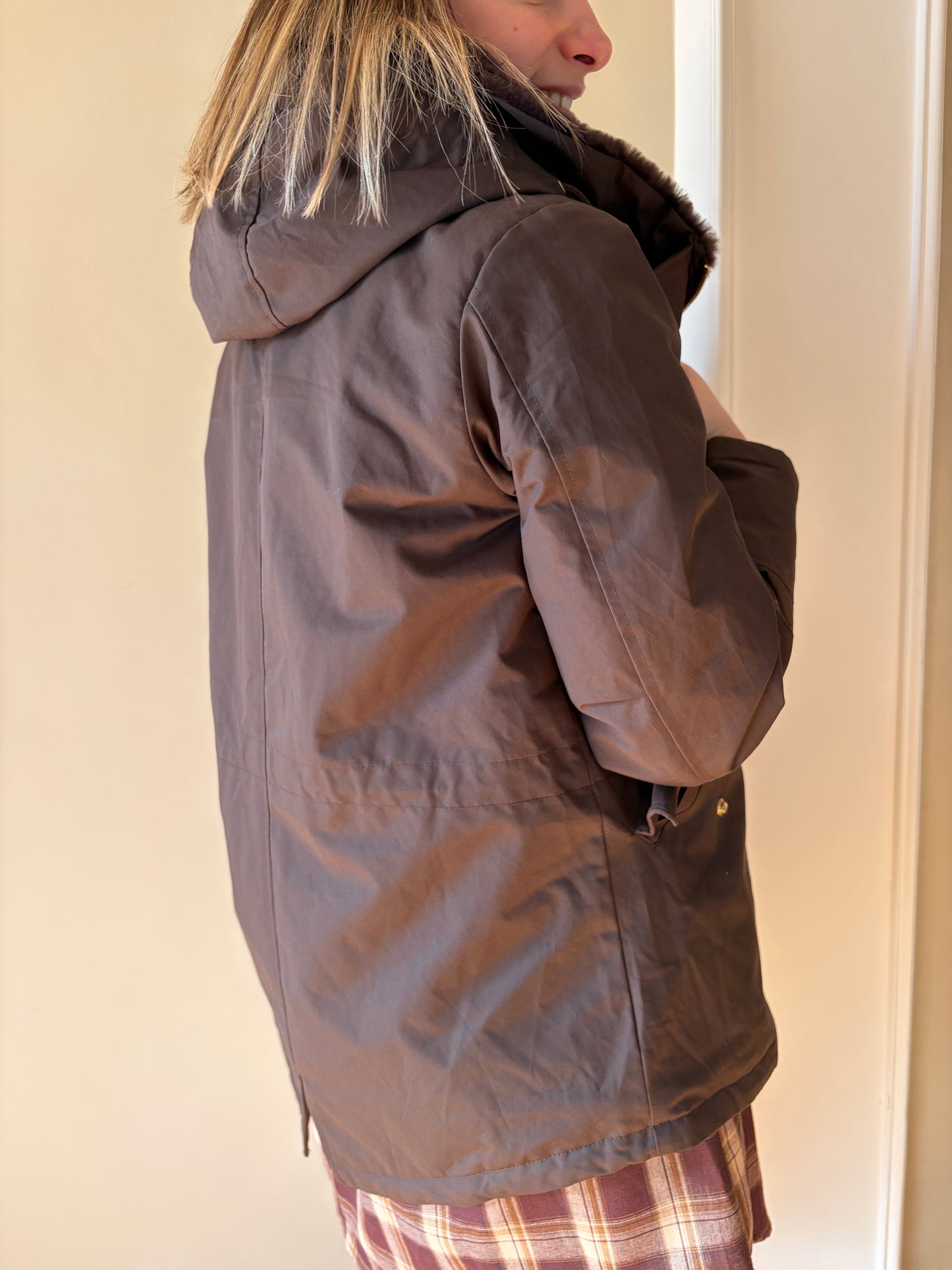 Parka chocolat CHLOÉ - Anemone Store