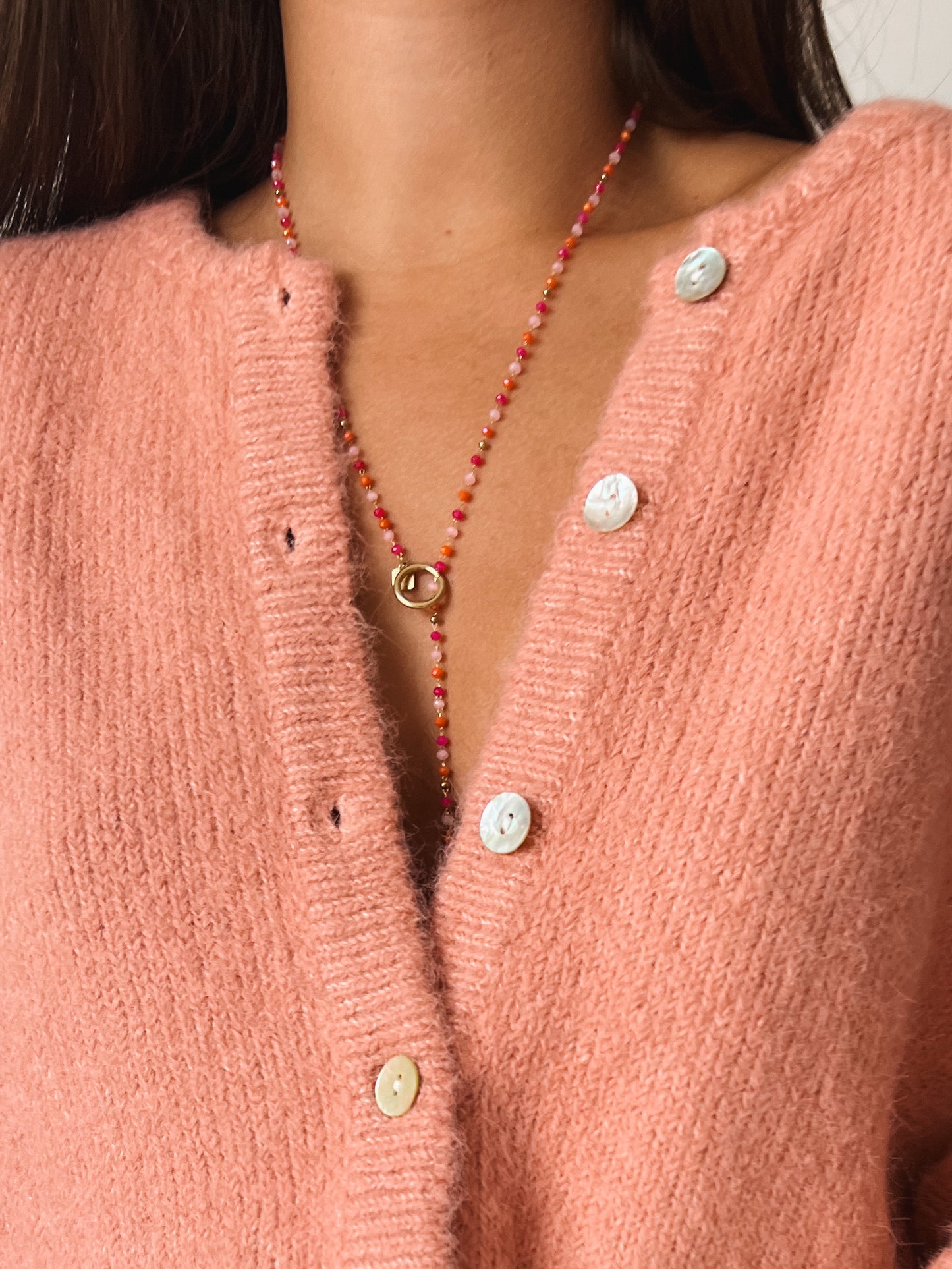 Gilet Gaspard Rose - Anemone Store