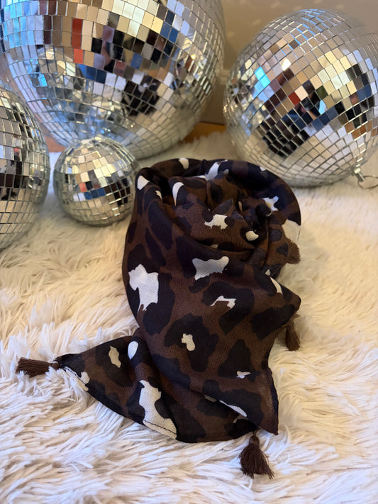 Foulard léopard IVY