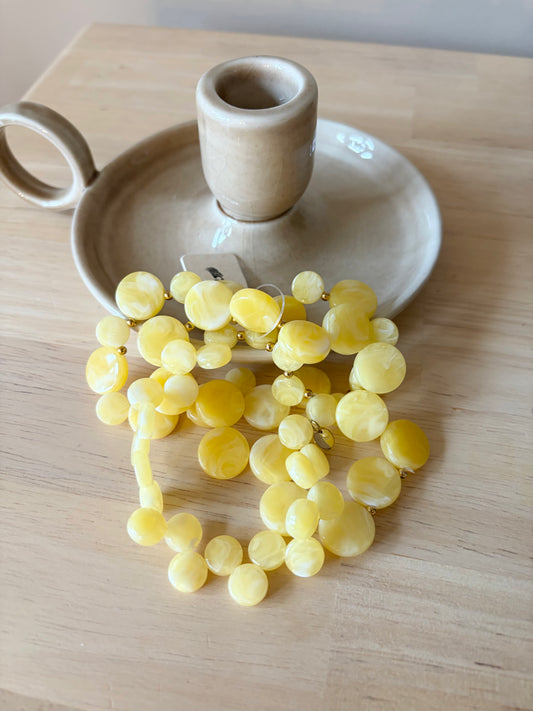 Bracelet jaune - Anemone Store