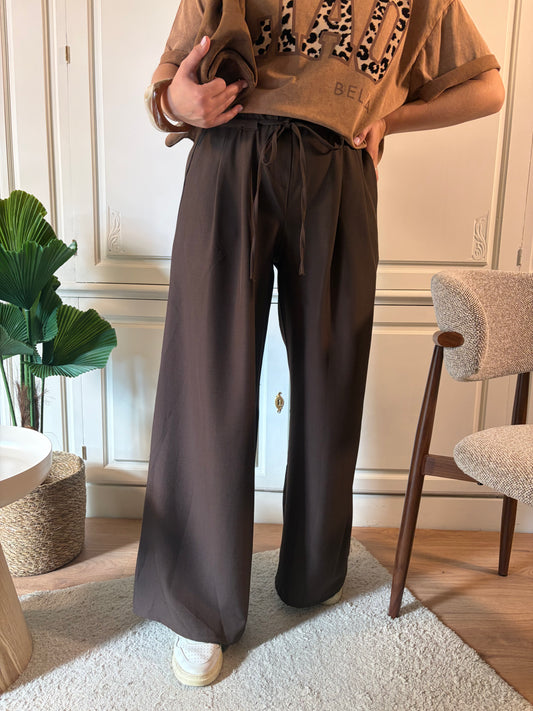 Pantalon MAYA Chocolat - Anemone Store