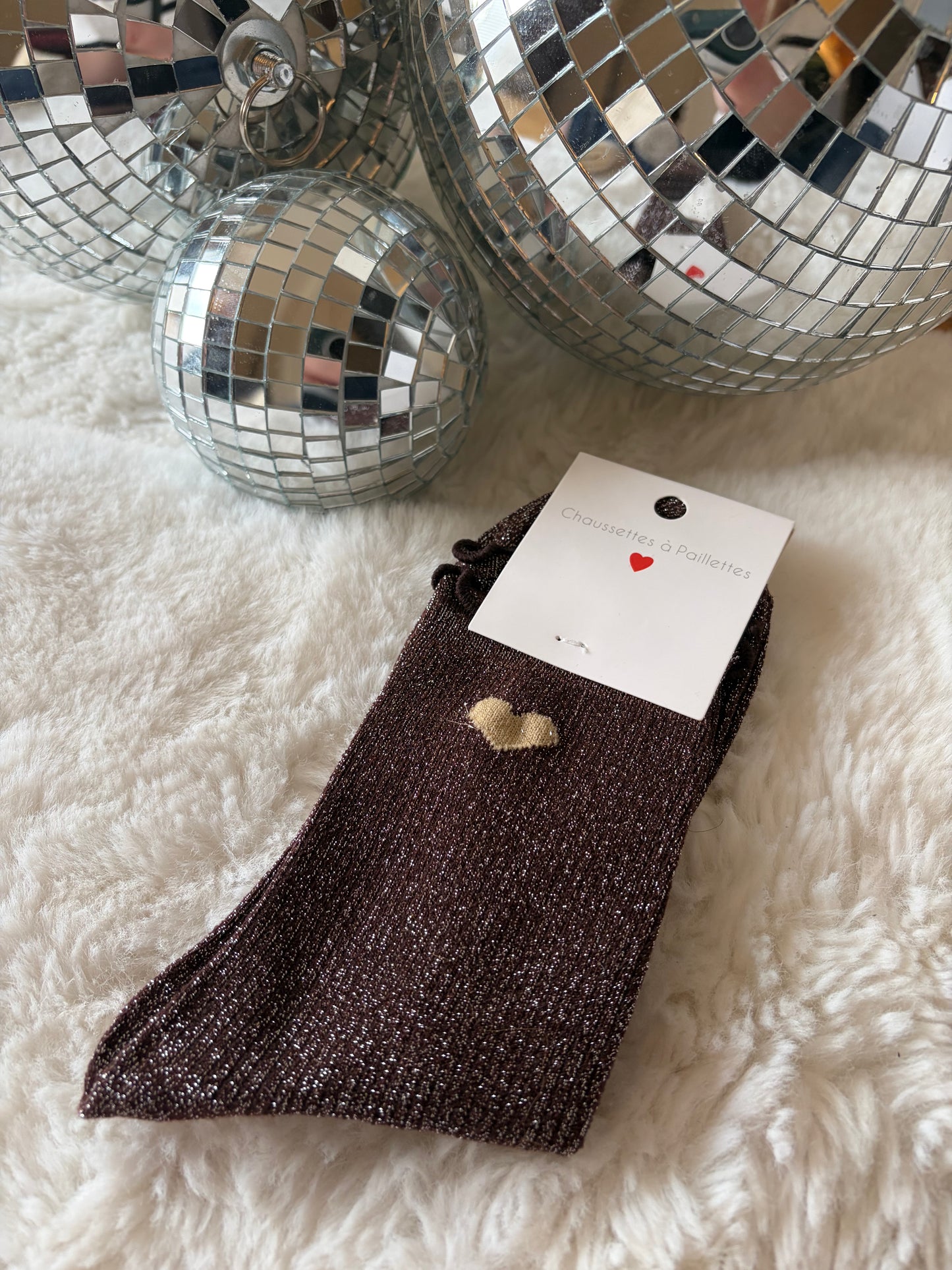 Chaussettes à paillettes