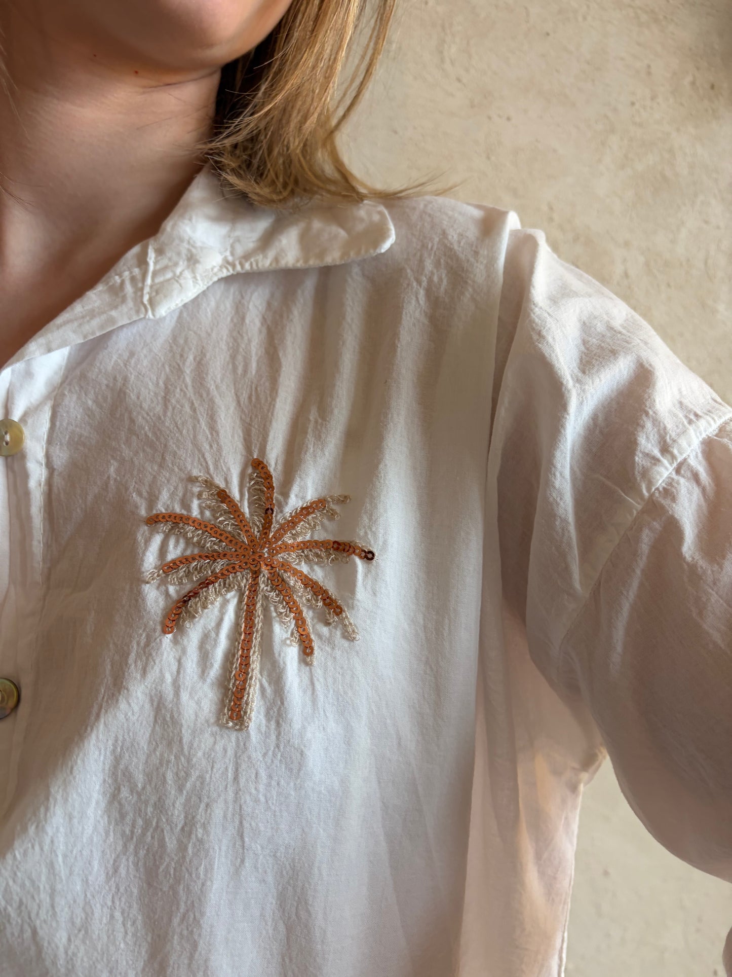 Chemise blanche PALM - Anemone Store