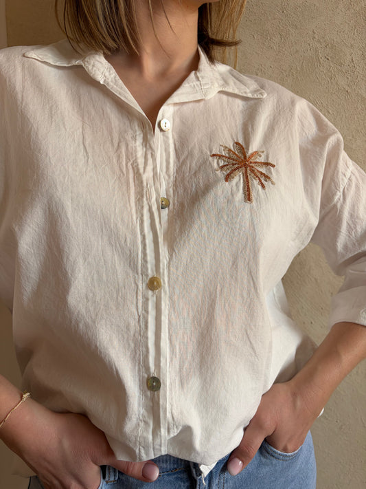 Chemise blanche PALM - Anemone Store