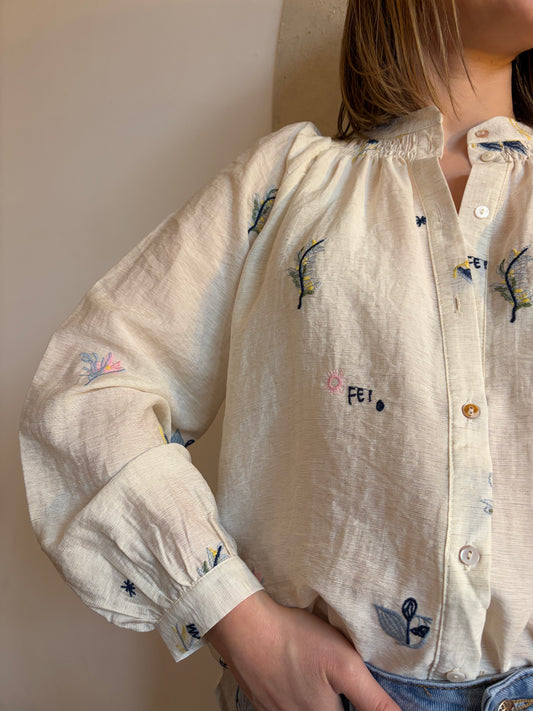 Blouse FLEURS - Anemone Store