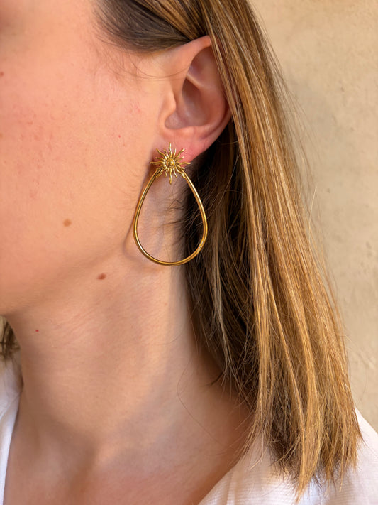 Boucles d'oreilles SUN - Anemone Store