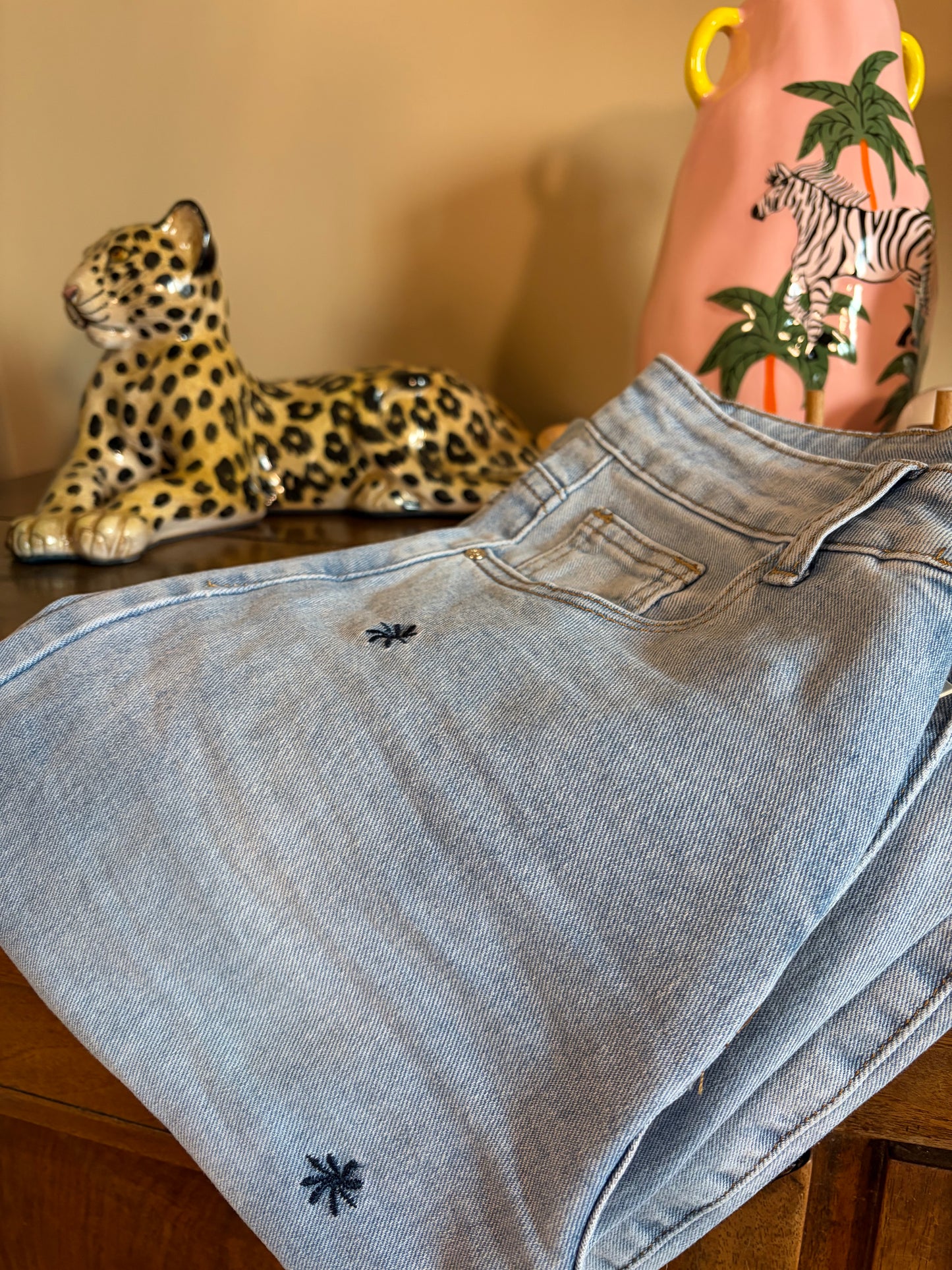Jean motifs AGATHA - Anemone Store