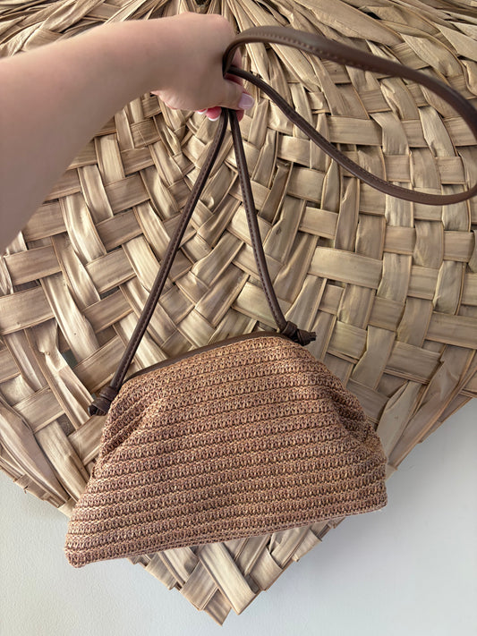 Pochette raphia - Anemone Store