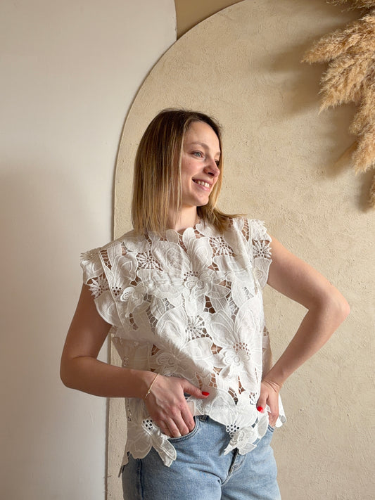 Haut crochet AGLAE - Anemone Store