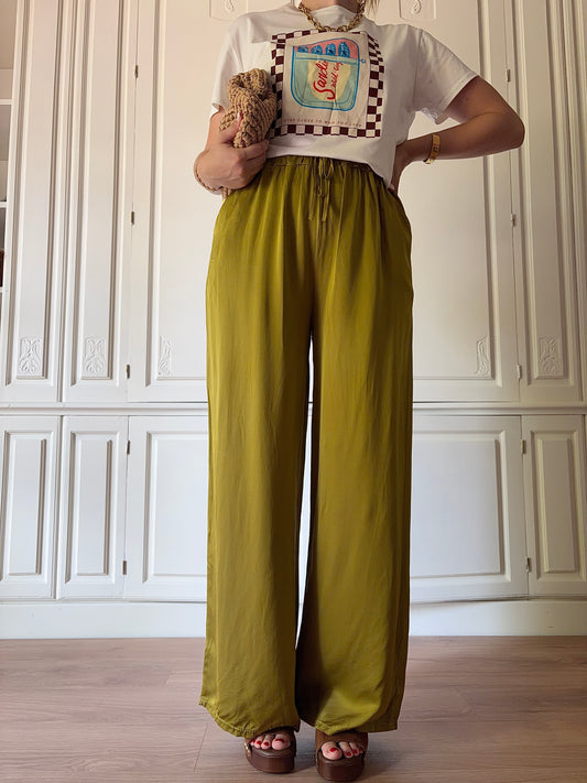 Pantalon ALDA Anis - Anemone Store