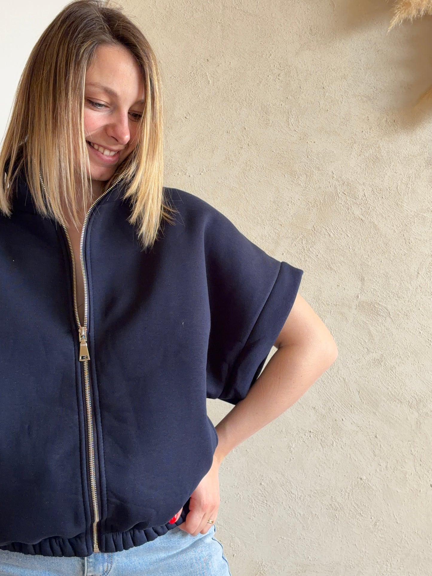 Veste sweat zip KYLIE - Anemone Store