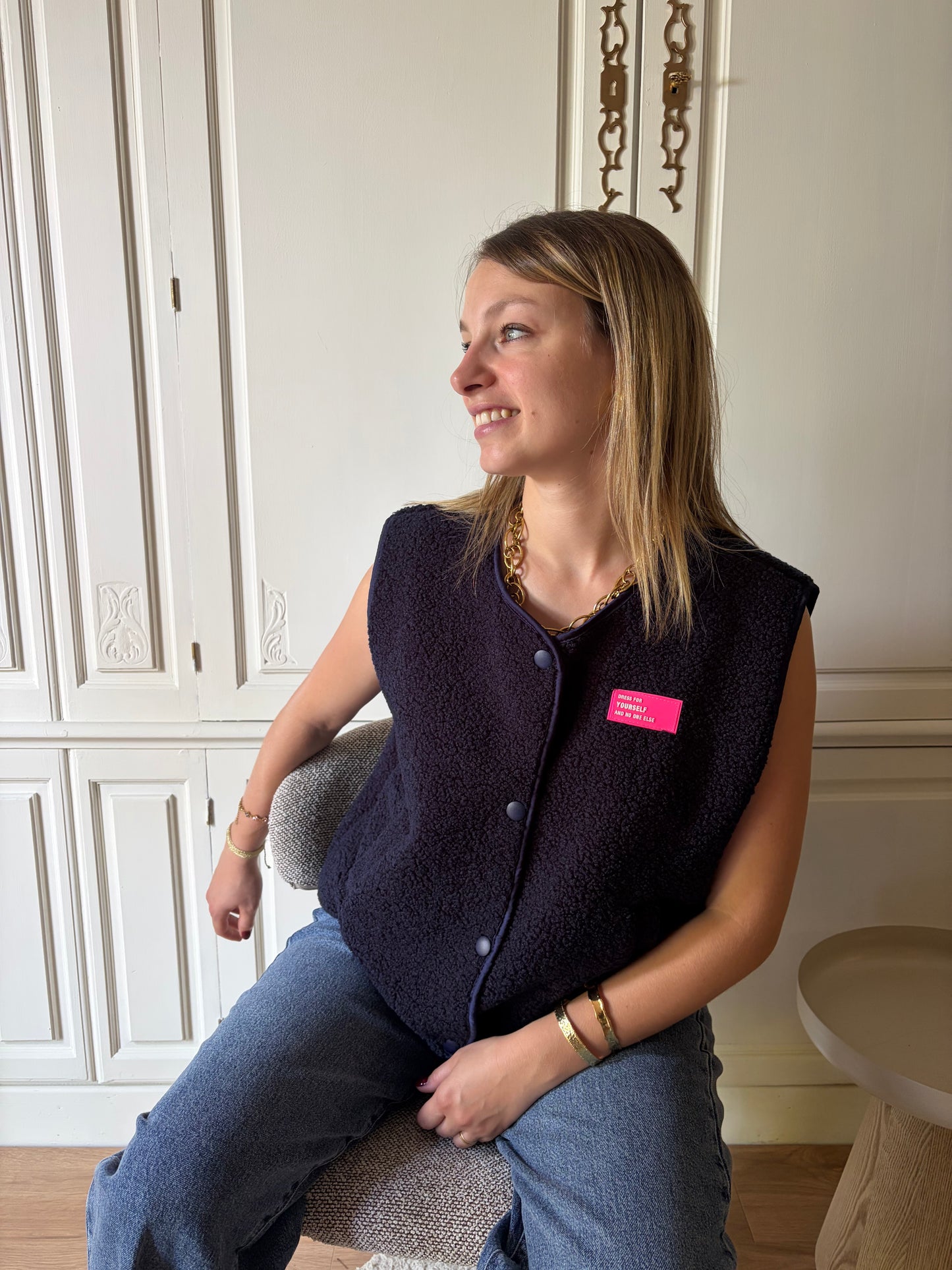 Gilet sans manches LOLA marine