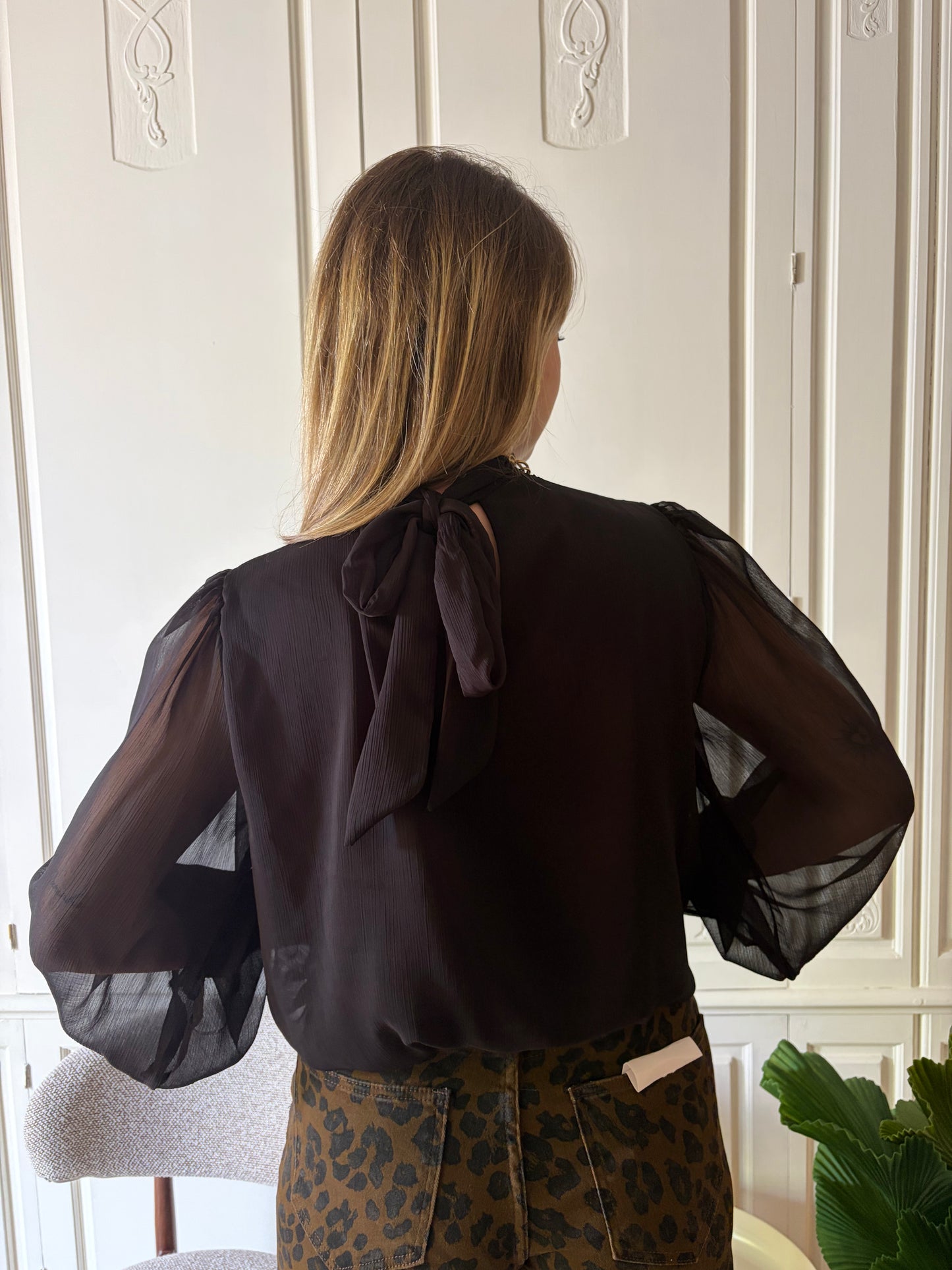 Blouse ARIA Noir