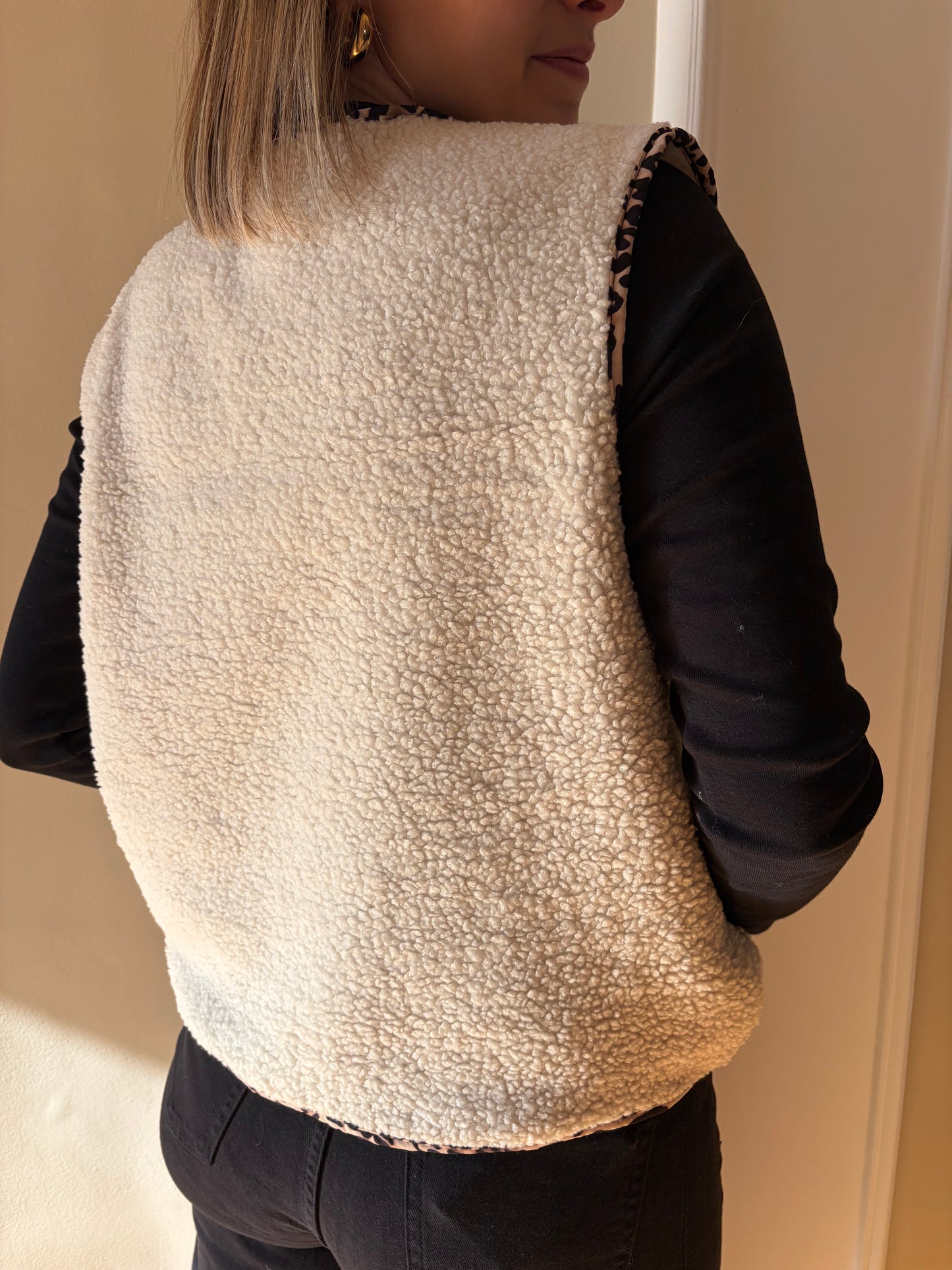 Gilet JUSTINE Crème