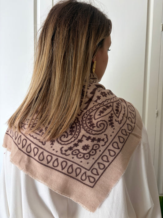 Foulard MARIA Beige - Anemone Store