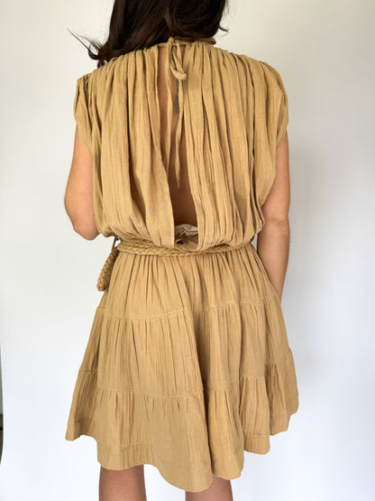 Robe Clémence Camel