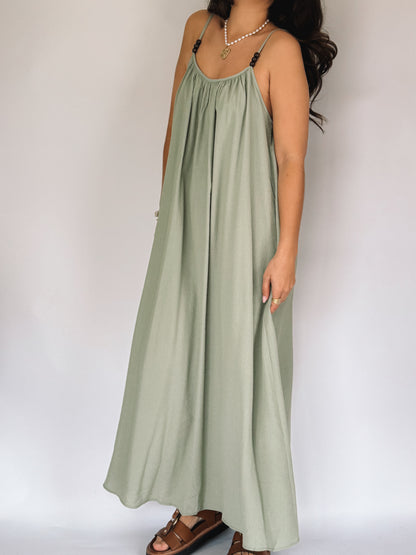 Robe Ophélie Kaki