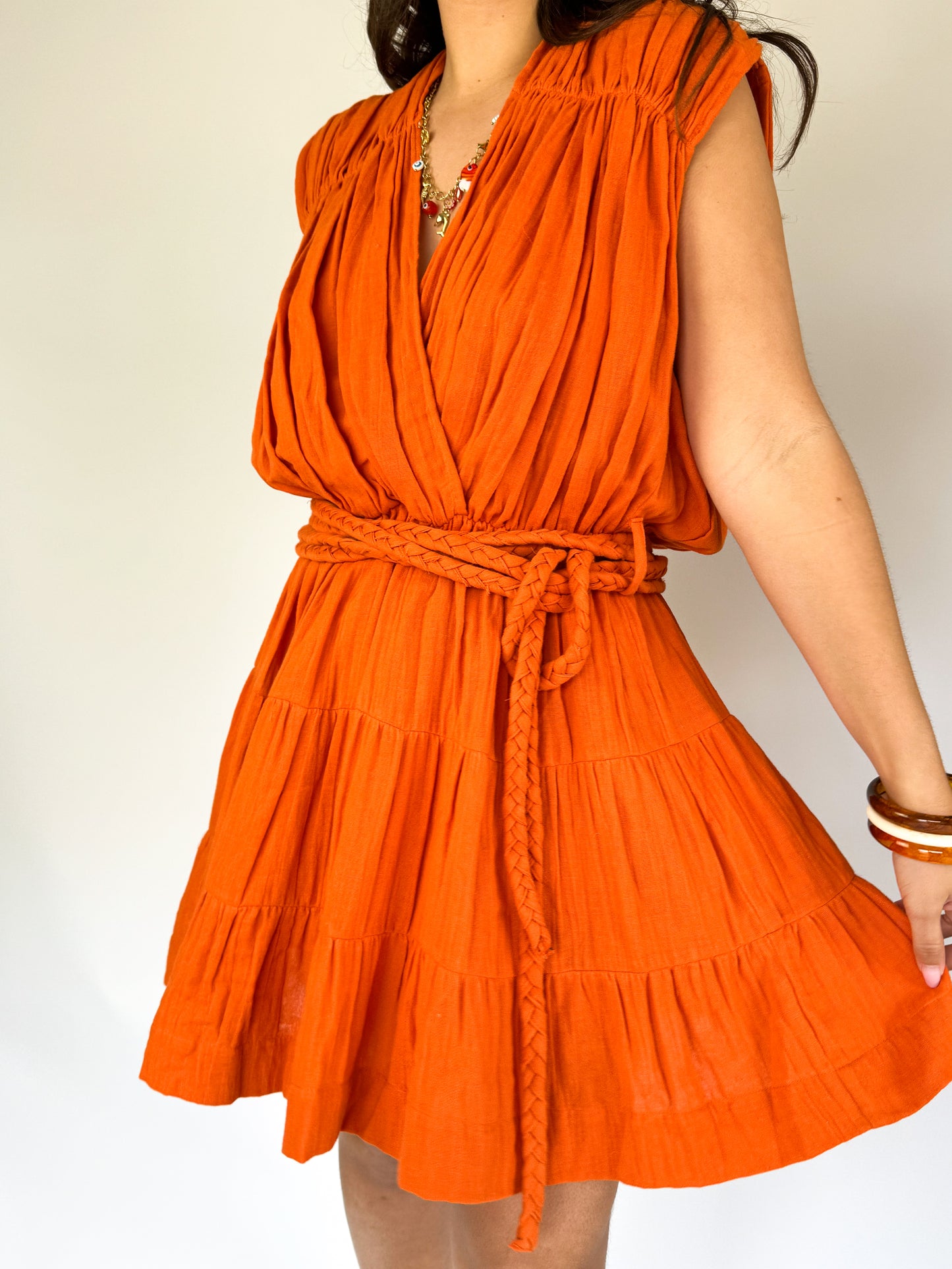 Robe Clémence Orange
