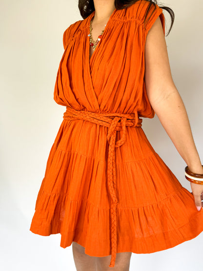 Robe Clémence Orange