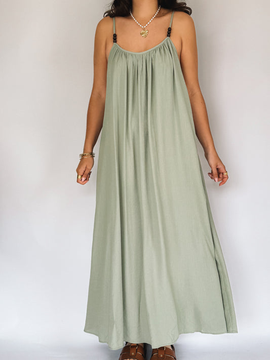 Robe Ophélie Kaki