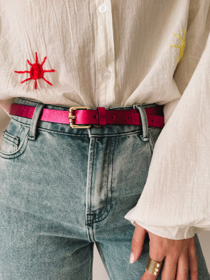 Ceinture Solange Rose - Anemone Store