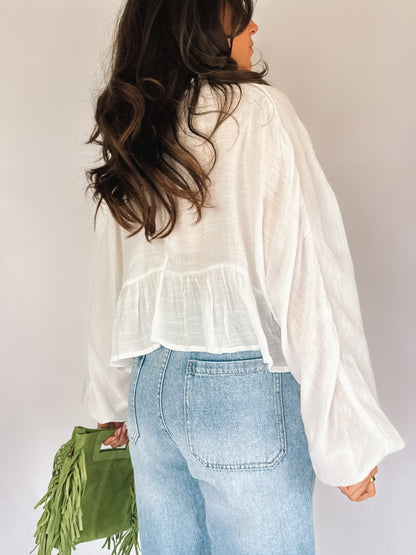 Blouse Assia Blanche