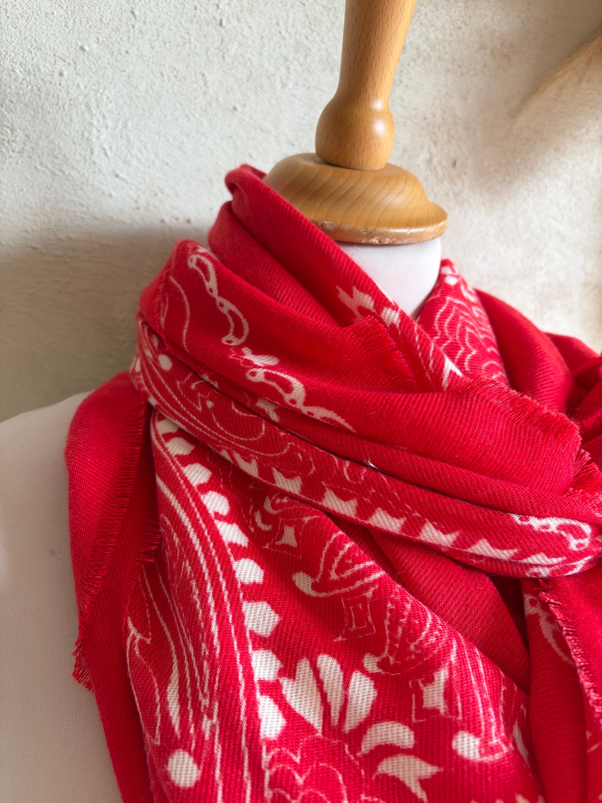 Foulard rouge - Anemone Store