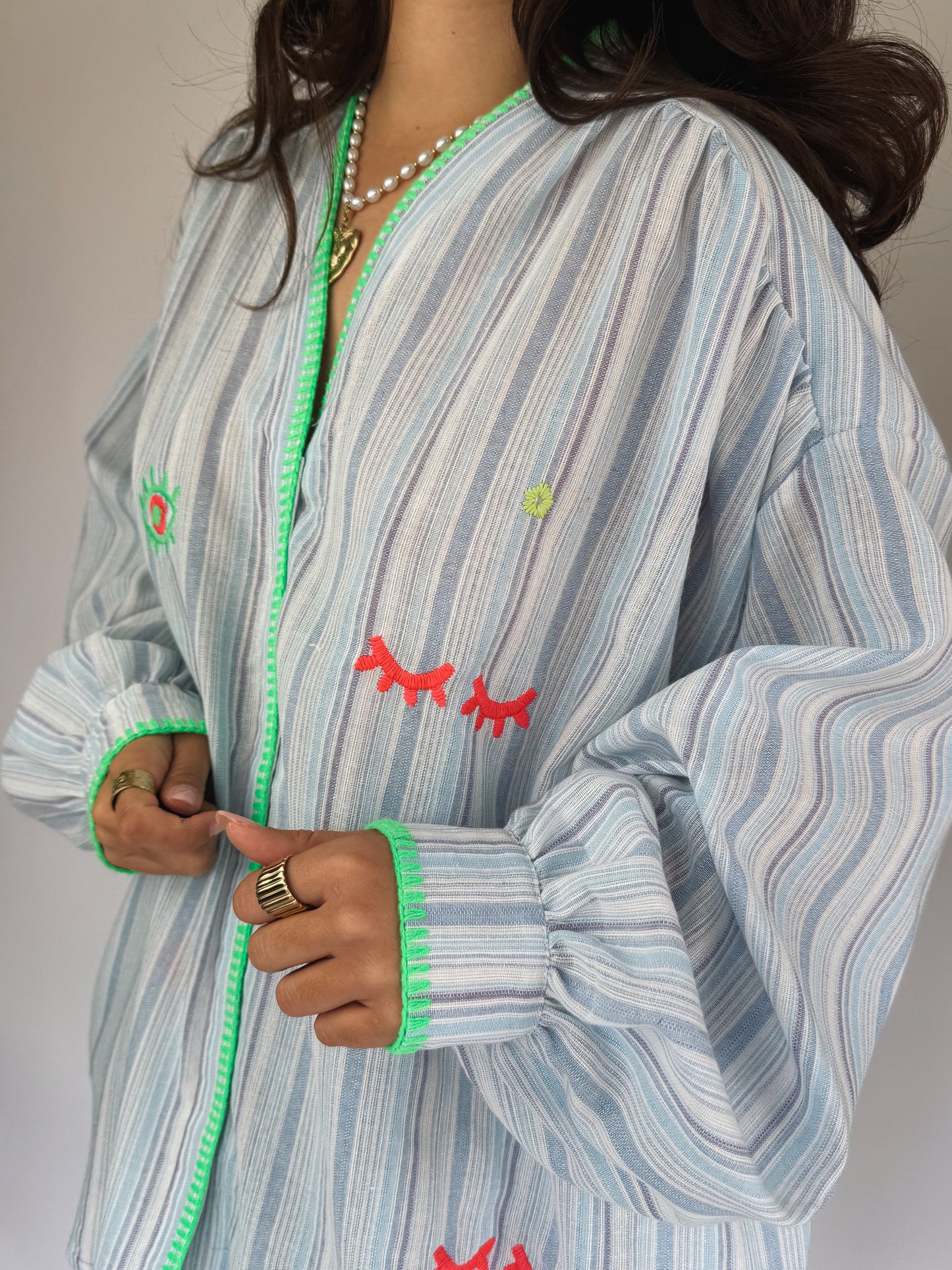 Chemise Alma Bleue