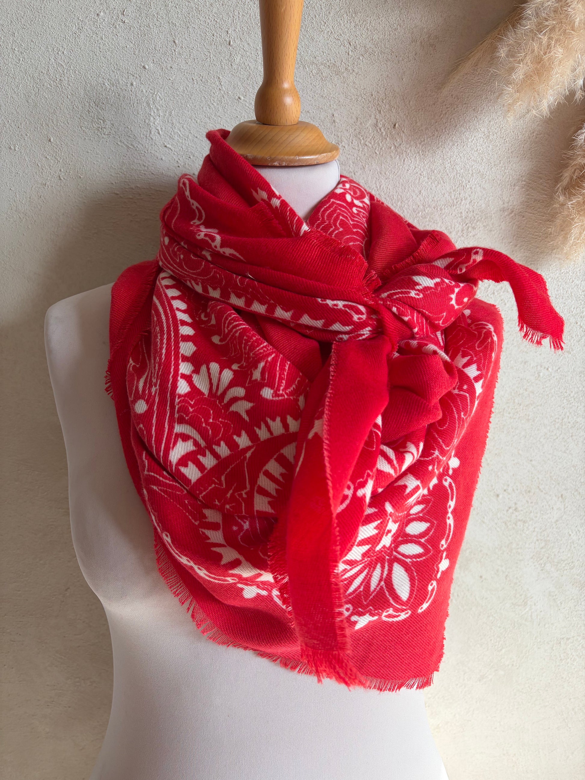 Foulard rouge - Anemone Store