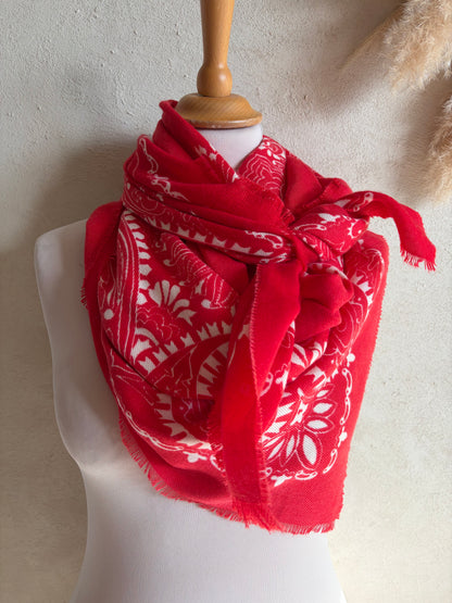 Foulard rouge - Anemone Store