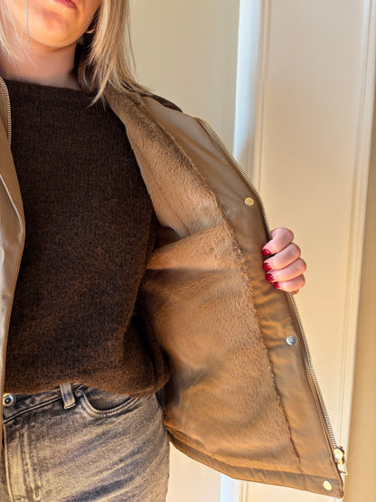 Parka camel LIVIA - Anemone Store