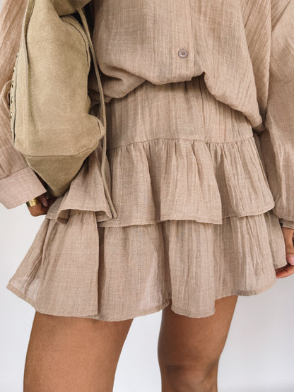 Ensemble Justine Taupe
