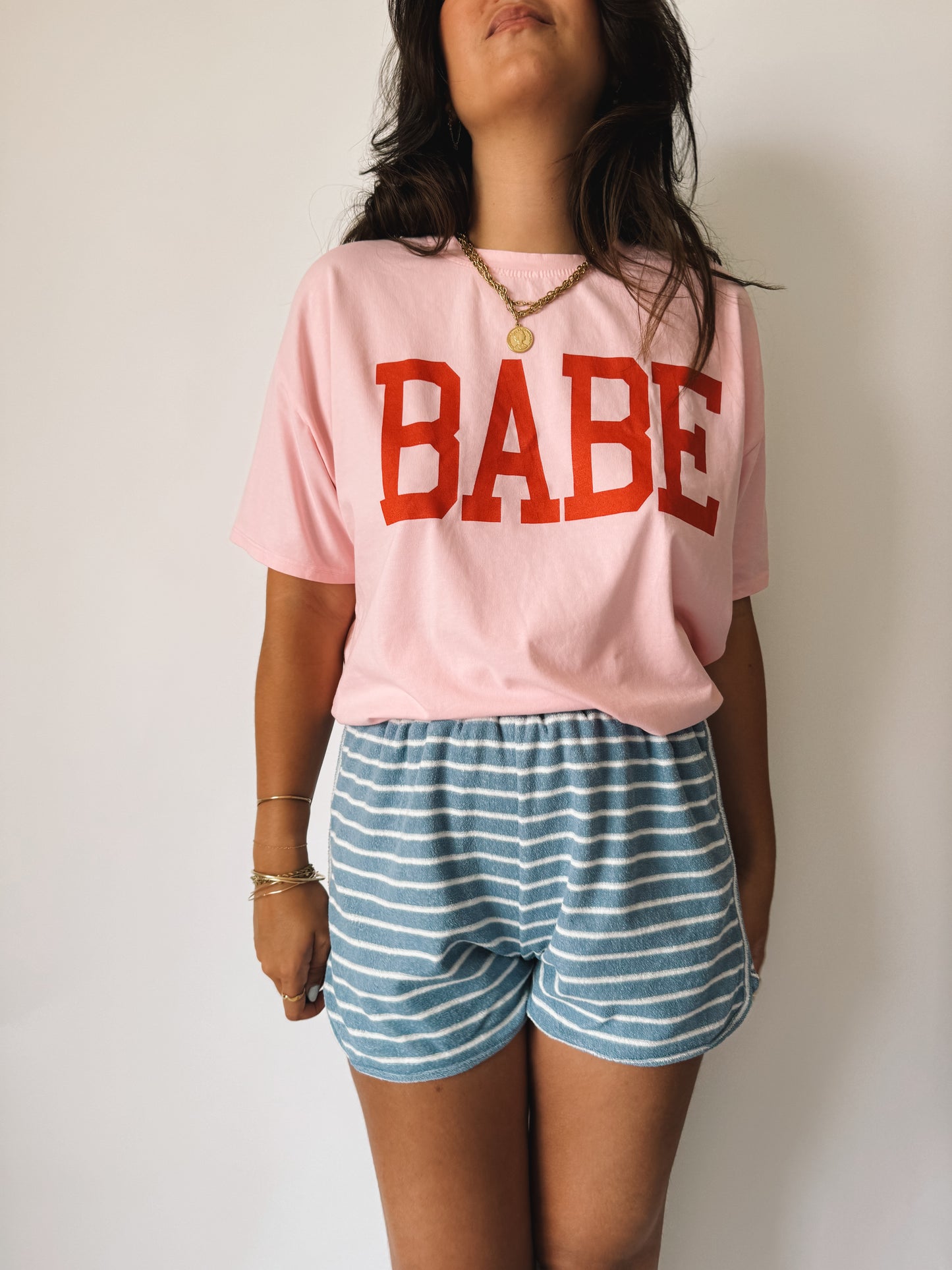 Tee-Shirt Babe Rose