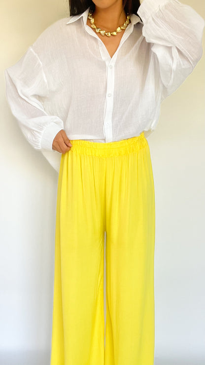 Pantalon Carmen Jaune