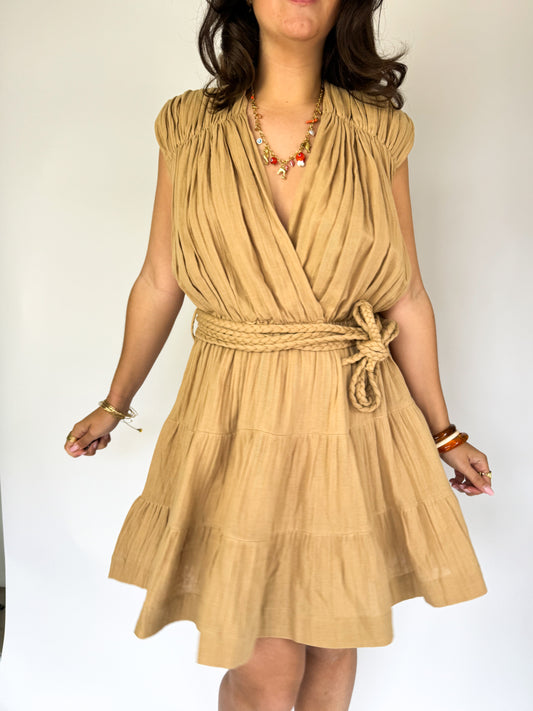 Robe Clémence Camel